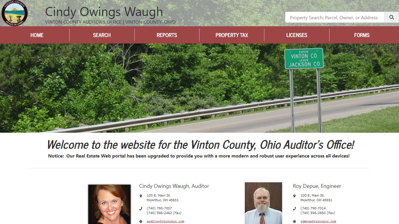 Vinton County Auditor - Vinton County Auditor's Office